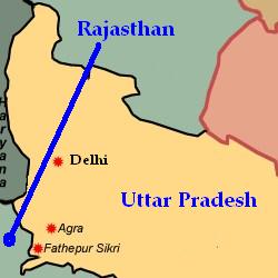 See the sights in
                          Uttar Pradesh
