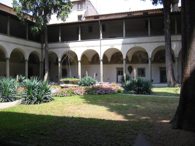 Courtyard of the Santa Maria del Carmine