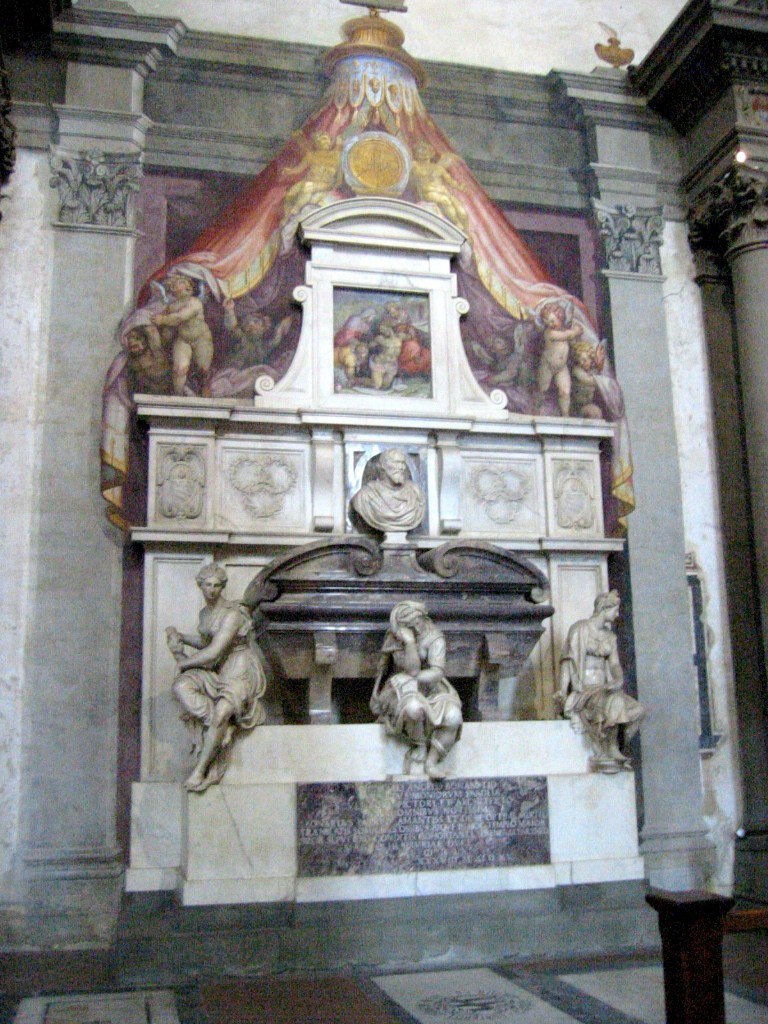 Michelangelo's crypt
