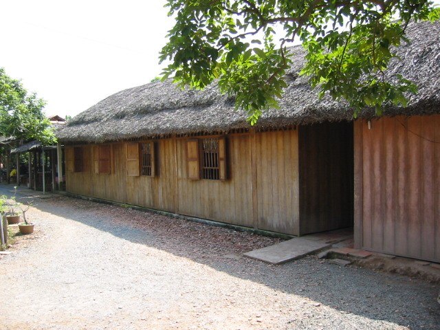 A Vietnamese long house